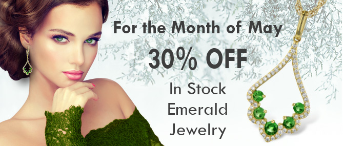 Emerald Jewelry 30% OFF