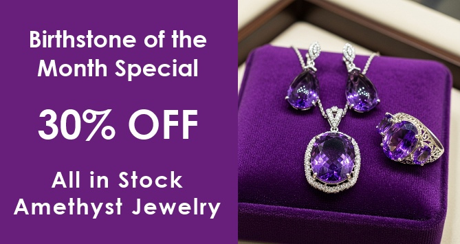 30% OFF Amethyst